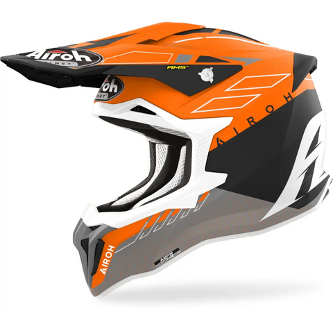 Casco Airoh Strycker Skin Orange Matt