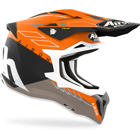 Casco Airoh Strycker Skin Orange Matt