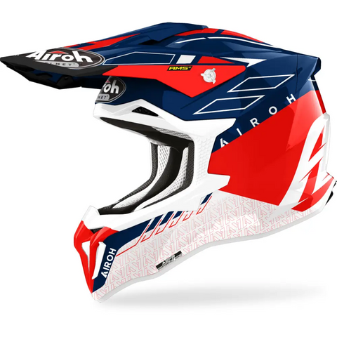 Casco Airoh Strycker Skin Red Gloss