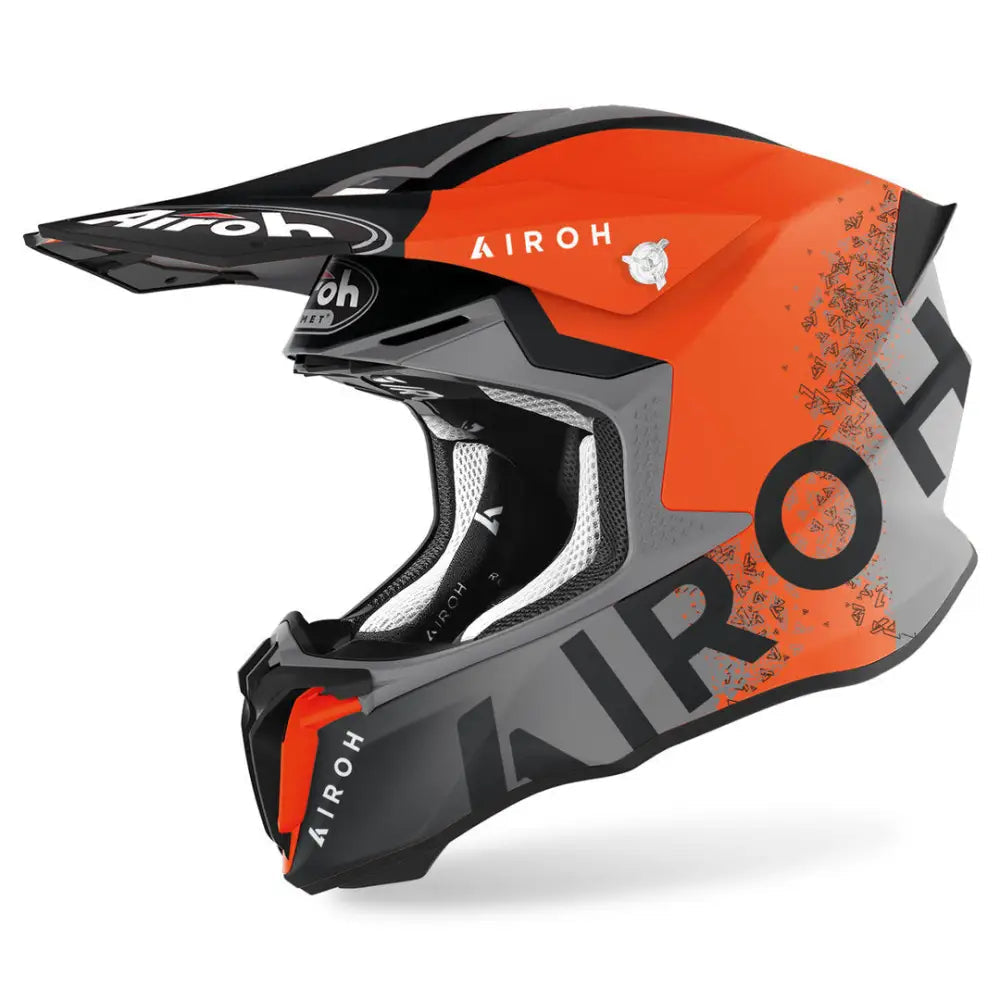 Casco Airoh Twist 2.0 Bit Orange Matt