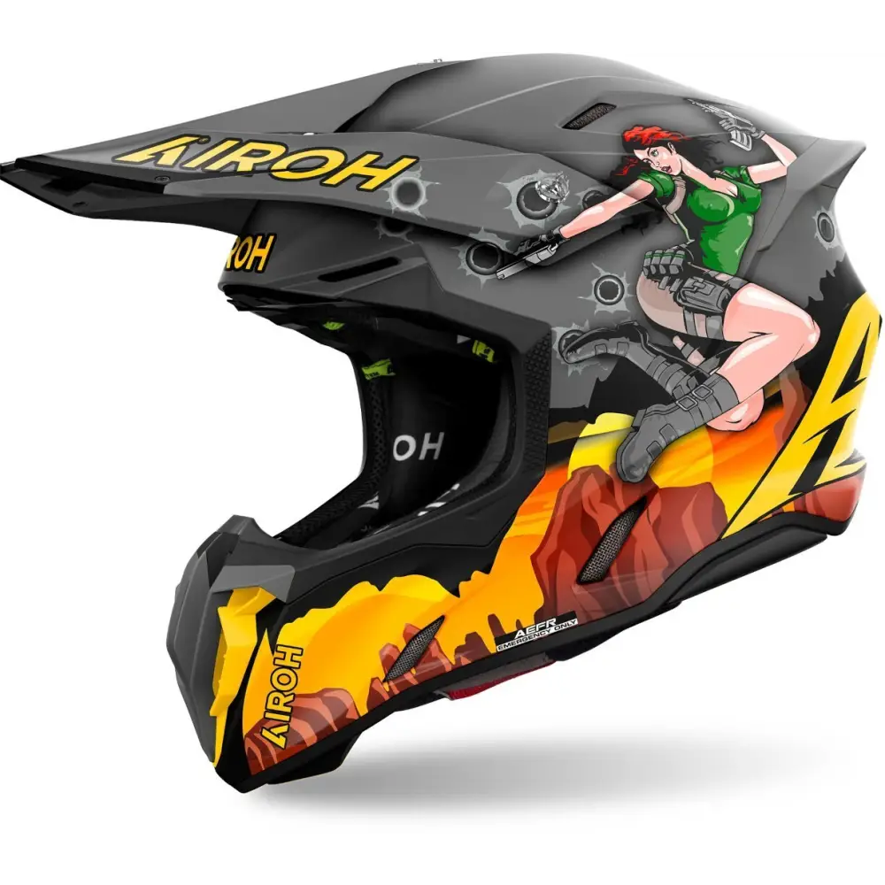 Casco Airoh Twist 3 Adventure Matt