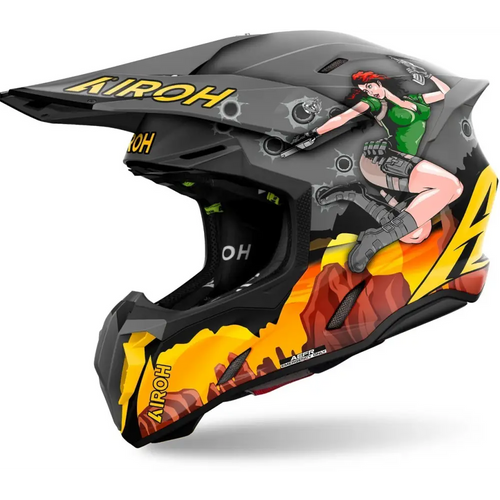 Casco Airoh Twist 3 Adventure Matt