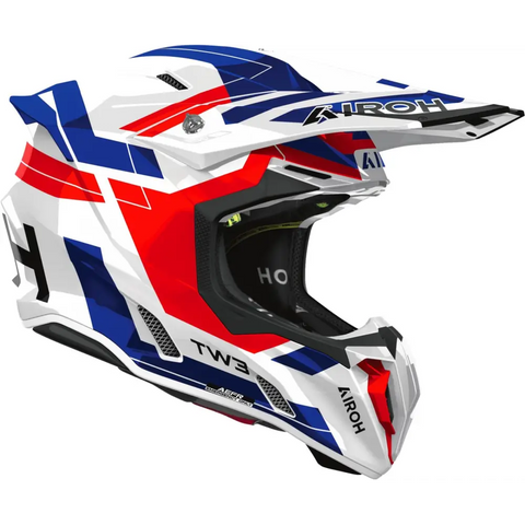 Casco Airoh Twist 3 Dinasty Red/Blue Gloss