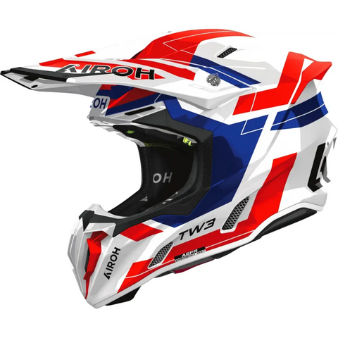 Casco Airoh Twist 3 Dinasty Red/Blue Gloss