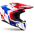 Casco Airoh Twist 3 Dizzy Blue / Red Gloss