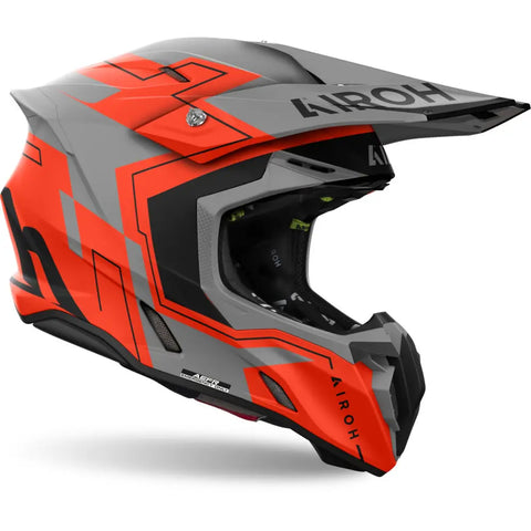 Casco Airoh Twist 3 Dizzy Orange Fluo Matt