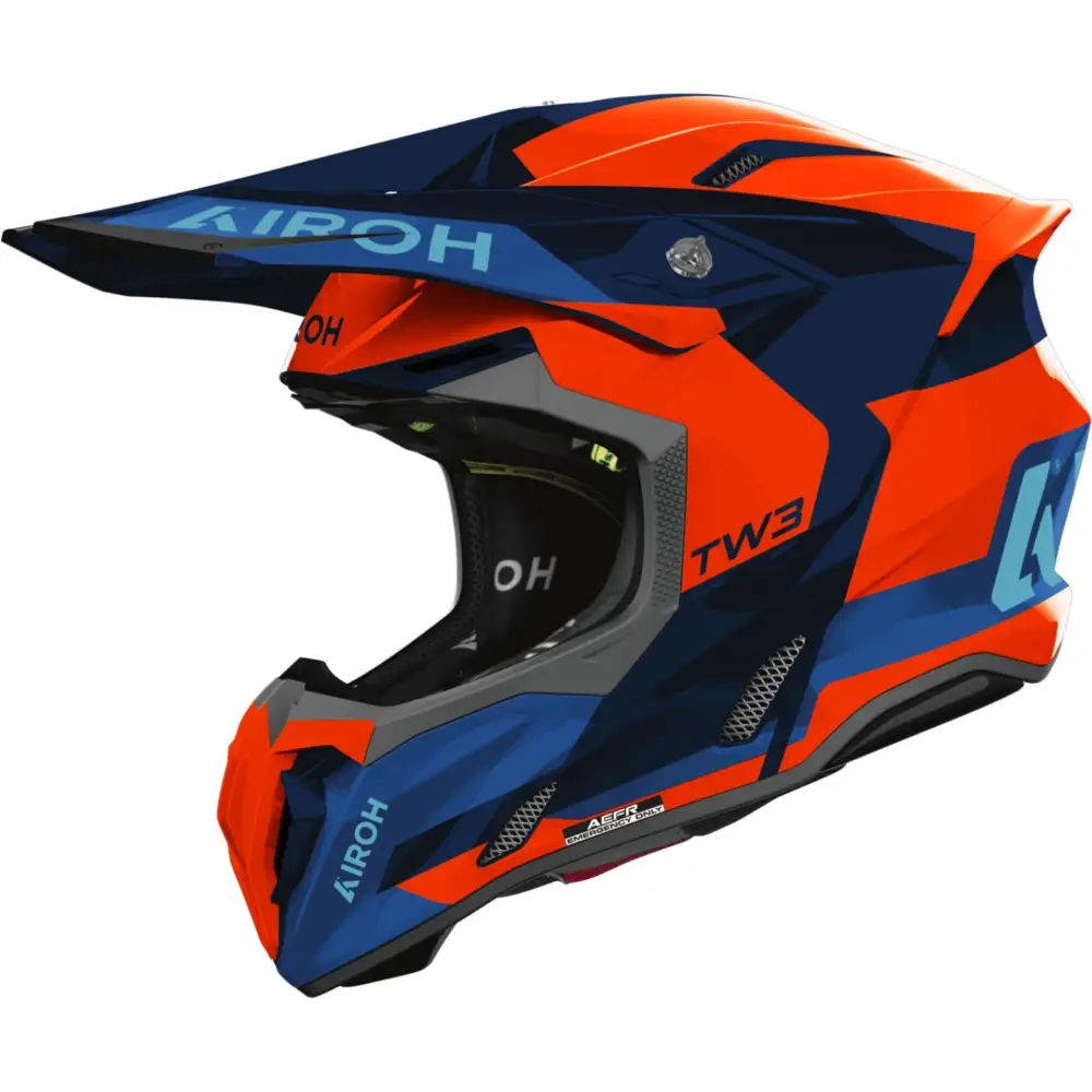 Casco Airoh Twist 3 Fancy Orange Matt