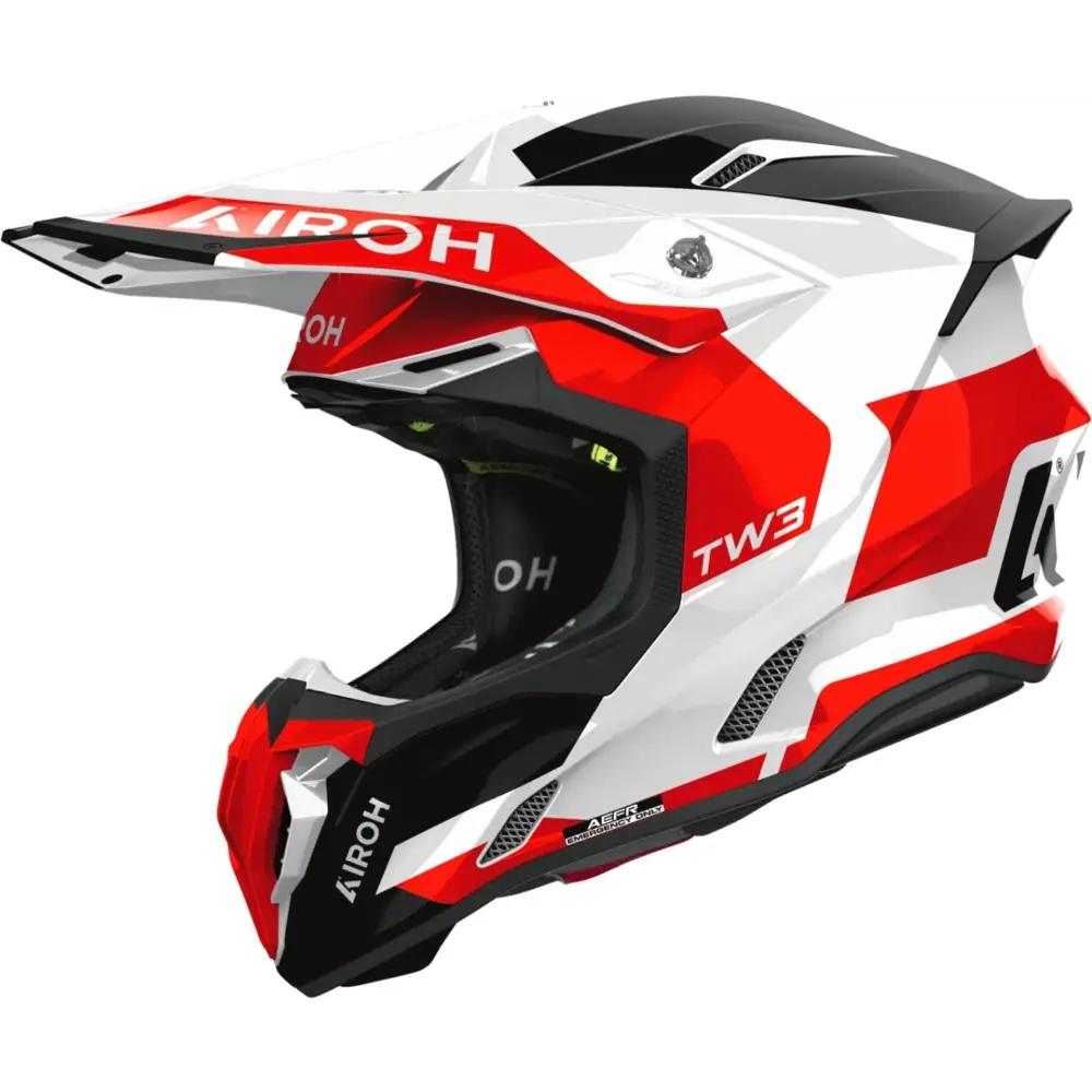 Casco Airoh Twist 3 Fancy Red Gloss