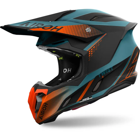 Casco Airoh Twist 3 Shard Orange Matt