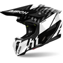 Casque Moto AIROH Twist 3 - Double Calotte HRT - Ventilation Optimisée - Prêt Pour Bluetooth - Homologation ECE 22.06 - Blanc Brillant Taille M - 4
