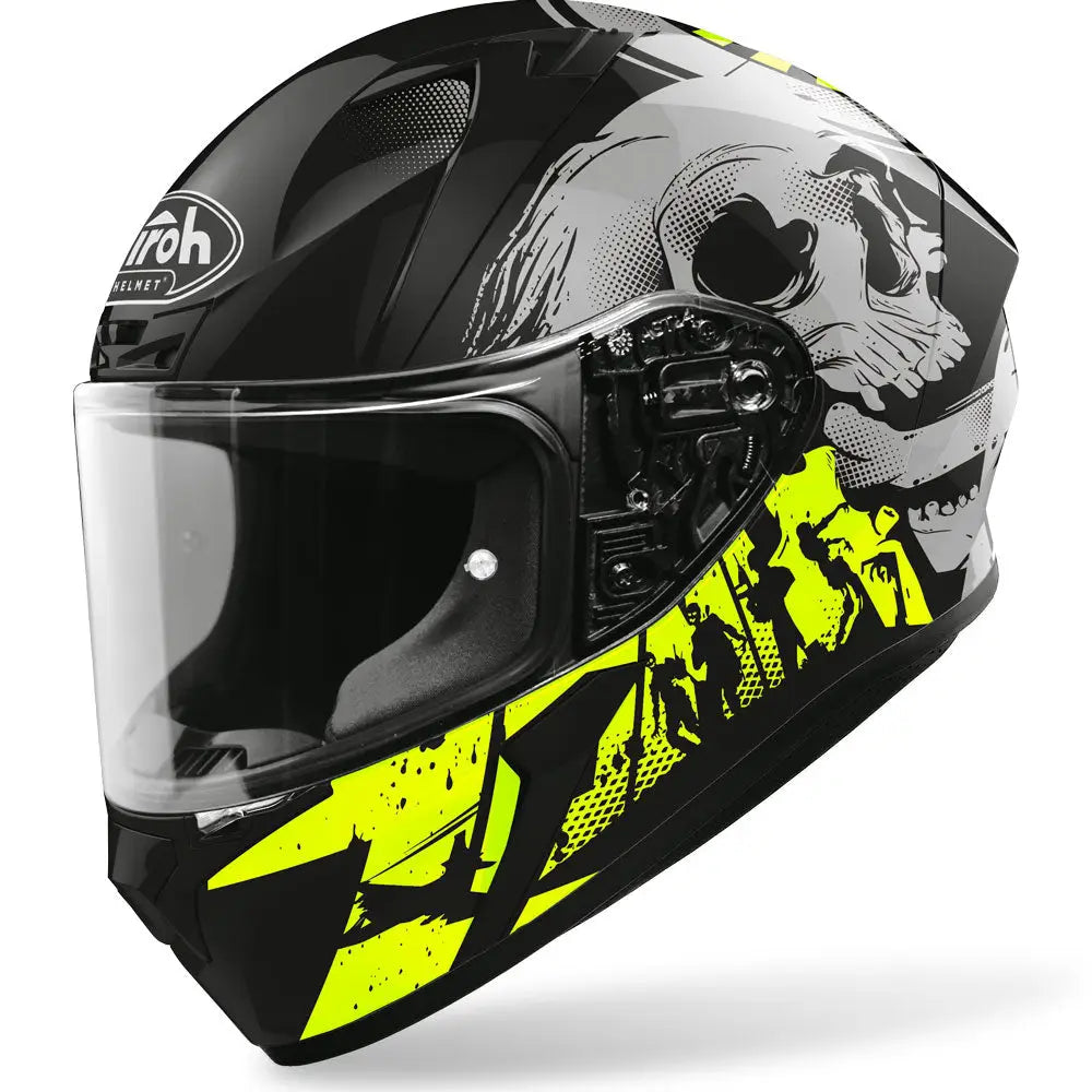 Casco Airoh Valor Akuna Yellow Matt