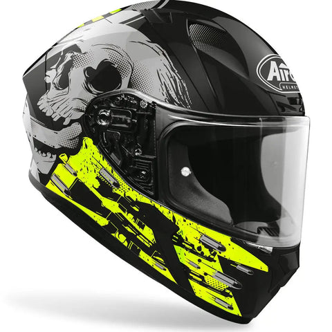 Casco Airoh Valor Akuna Yellow Matt