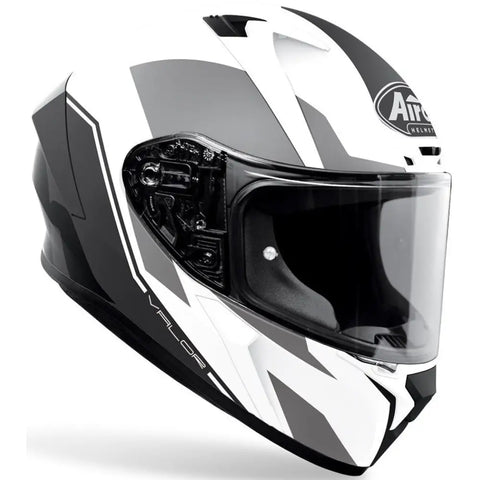 Casco Airoh Valor Wings White Matt (Talla XL)