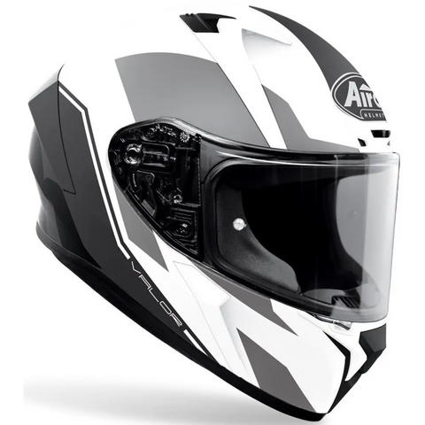 Casco Airoh Valor Wings White Matt (Talla XL)