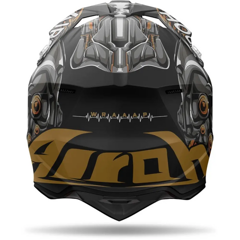 Casco Airoh Wraaap Cyborg