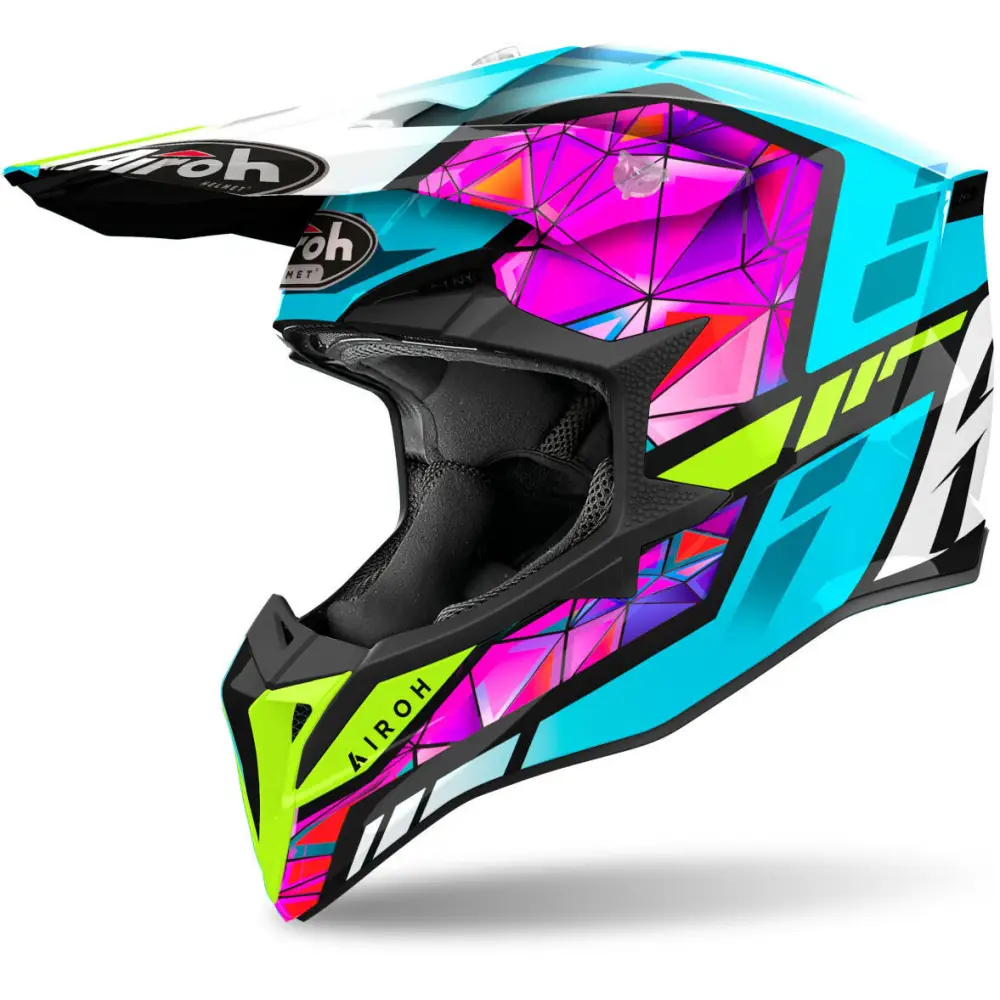 Casco Airoh Wraaap Diamond Gloss
