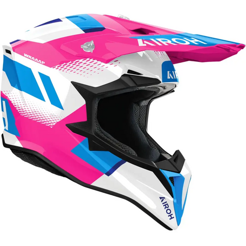 Casco Airoh Wraaap Vision Pink Gloss