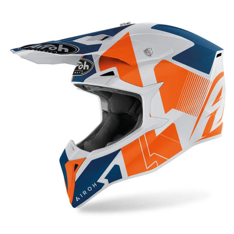 Casco Airoh Wraap Raze Orange Matt