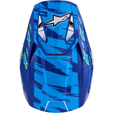Casco Alpinestars S-M3 Falcon Blue/White/Black
