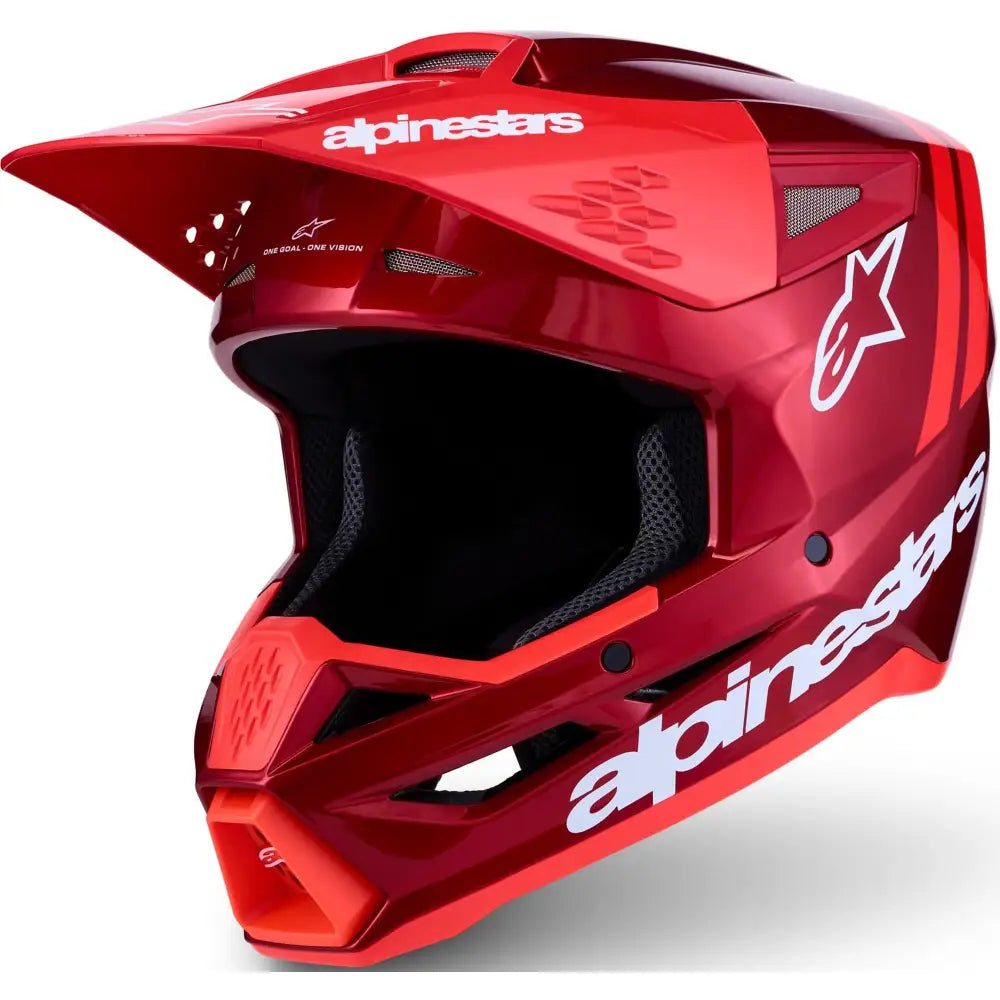 Casco Alpinestars S-M3 Radium Red/White