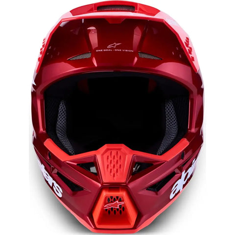 Casco Alpinestars S-M3 Radium Red/White