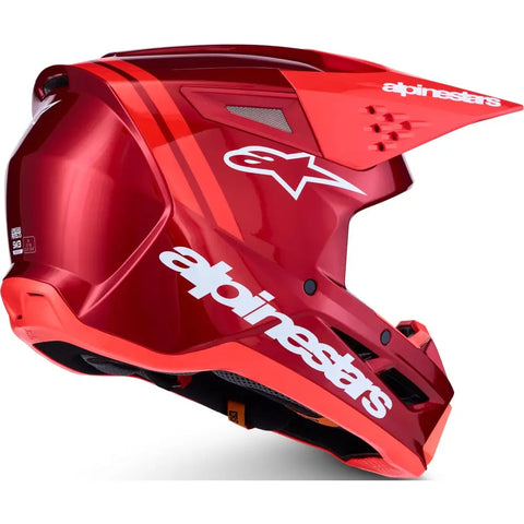 Casco Alpinestars S-M3 Radium Red/White