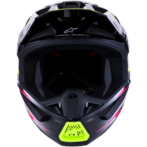Casco Alpinestars S-M7 Blaster Black/Grey/Yellow