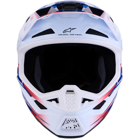 Casco Alpinestars S-M7 Blaster White/Blue/Red