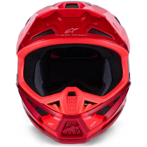 Casco Alpinestars S-M7 Core, Red Glossy