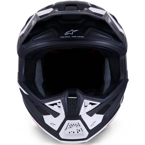 Casco Alpinestars S-M7 Dasher, Black/White Matt