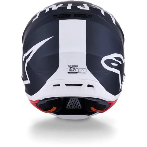 Casco Alpinestars S-M7 Dasher, Black/White Matt