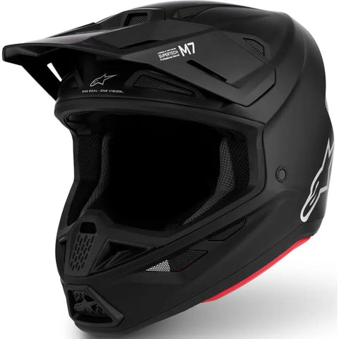Casco Alpinestars S-M7 Solid Black Matt