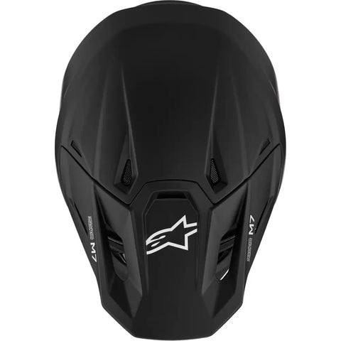 Casco Alpinestars S-M7 Solid Black Matt