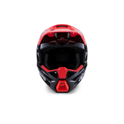 Casco Alpinestars SM3 ECE06/DOT Radium Black/Red Fluo/White Glossy