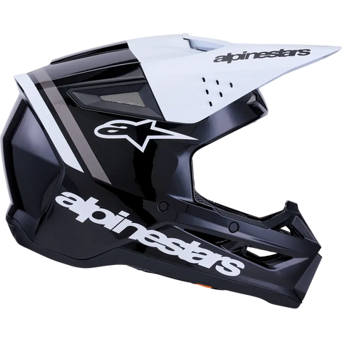 Casco Alpinestars SM3 ECE06/DOT Radium Black/White/Gray Glossy
