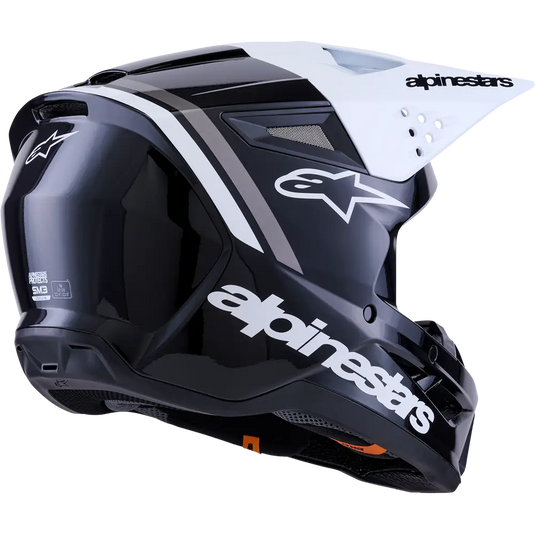 Casco Alpinestars SM3 ECE06/DOT Radium Black/White/Gray