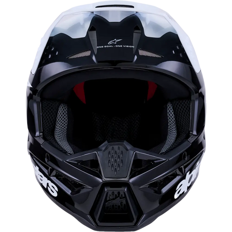 Casco Alpinestars SM3 ECE06/DOT Radium Black/White/Gray Glossy