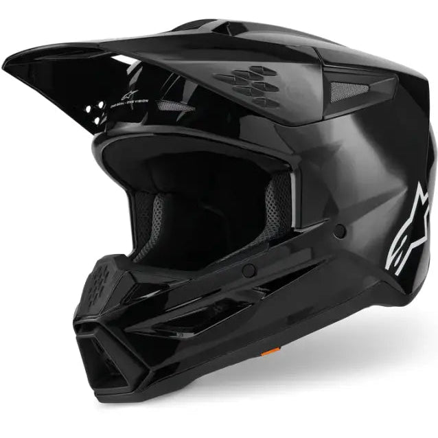 Casco Alpinestars SM3 ECE06/DOT Solid Black Glossy