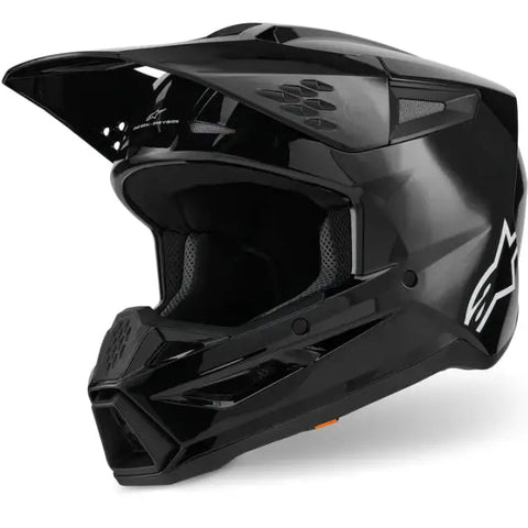 Casco Alpinestars SM3 ECE06/DOT Solid Black Glossy