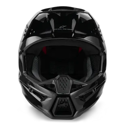 Casco Alpinestars SM3 ECE06/DOT Solid Black Glossy