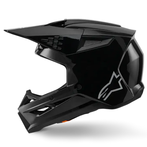 Casco Alpinestars SM3 ECE06/DOT Solid Black Glossy