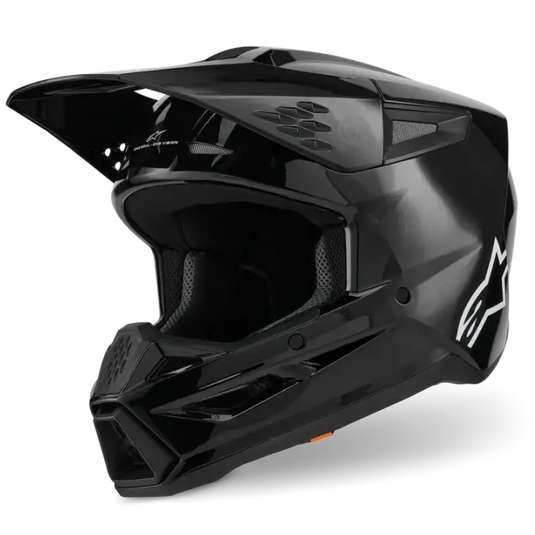 Casco Alpinestars SM3 ECE06/DOT Solid Black Glossy