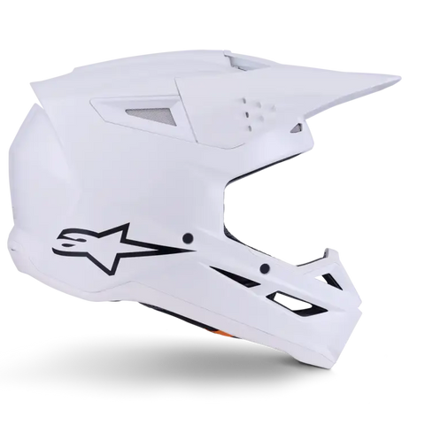 Casco Alpinestars SM3 ECE06/DOT Solid White Glossy