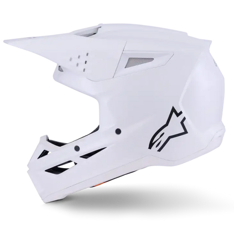 Casco Alpinestars SM3 ECE06/DOT Solid White Glossy