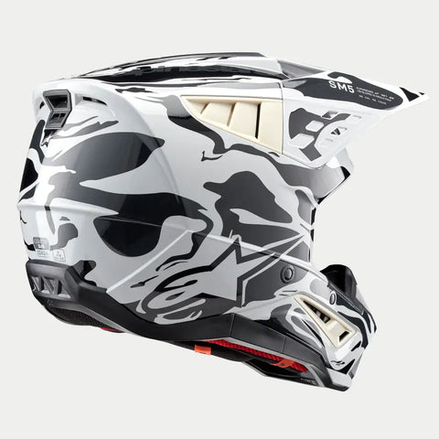 Casco Alpinestars SM5 Mineral Cool Gray/Dark Gray Glossy