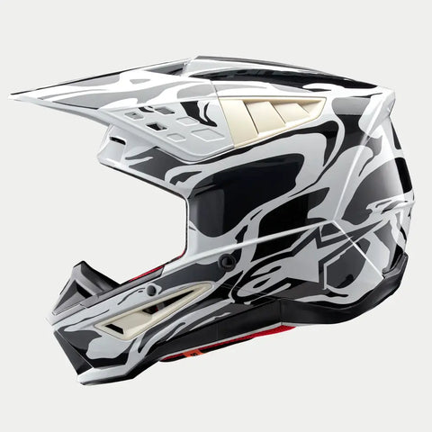 Casco Alpinestars SM5 Mineral Cool Gray/Dark Gray Glossy