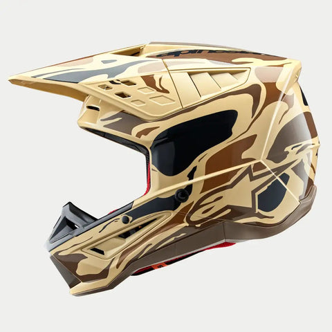 Casco Alpinestars SM5 Mineral Dark Brown/Kangaroo Matte