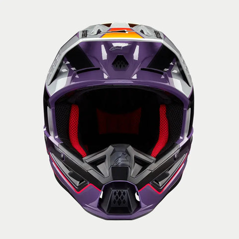 Casco Alpinestars SM5 Sail Violet/Black/Silver Glossy