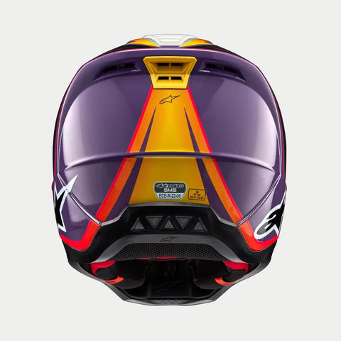 Casco Alpinestars SM5 Sail Violet/Black/Silver Glossy