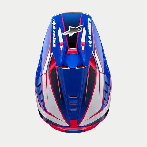 Casco Alpinestars SM5 Sail White/Diva Pink/Enamel/Blue Glossy